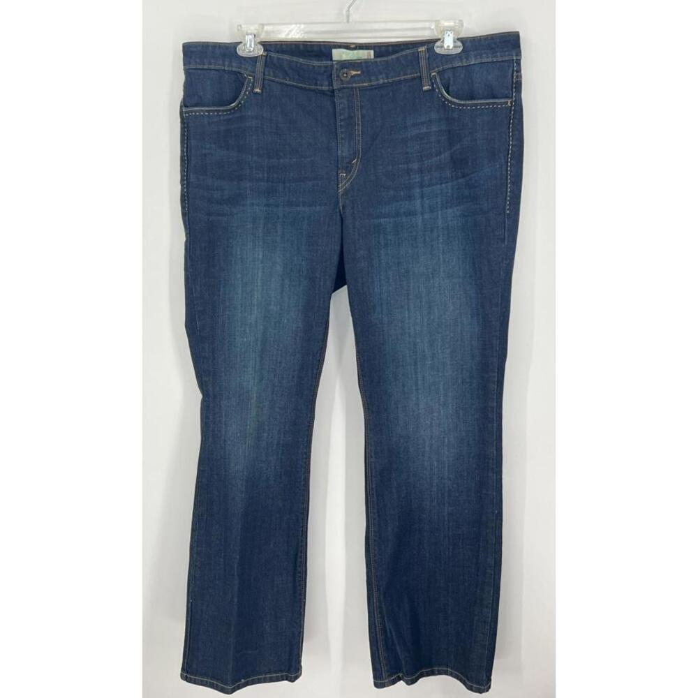 Levi Dark Wash Straight Leg Jeans Size 20M Classic Denim‎ Croft & Barrow